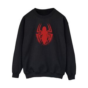 Spider-Man Mens Emblem Logo Sweatshirt / Black